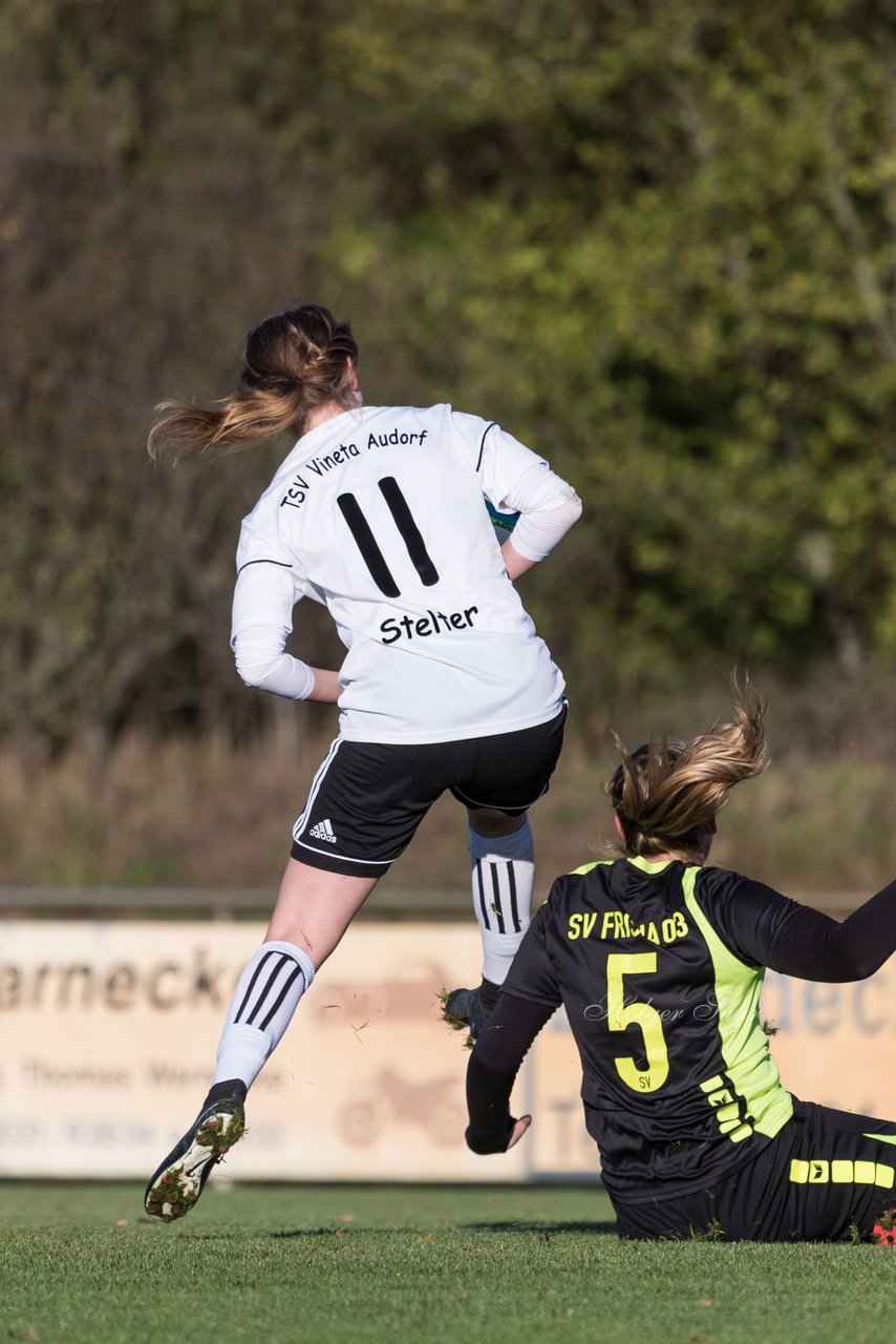 Bild 131 - Frauen TSV Vineta Audorg - SV Friesia 03 Riesum Lindholm : Ergebnis: 2:4